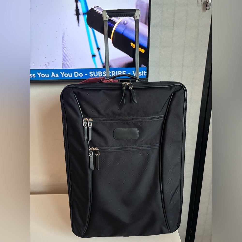 JON HART DESIGNS BLACK TRAVEL LUGGAGE